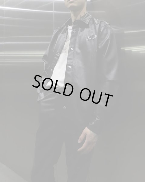 画像4: LAST NEST / leather embroidered shirts (4)