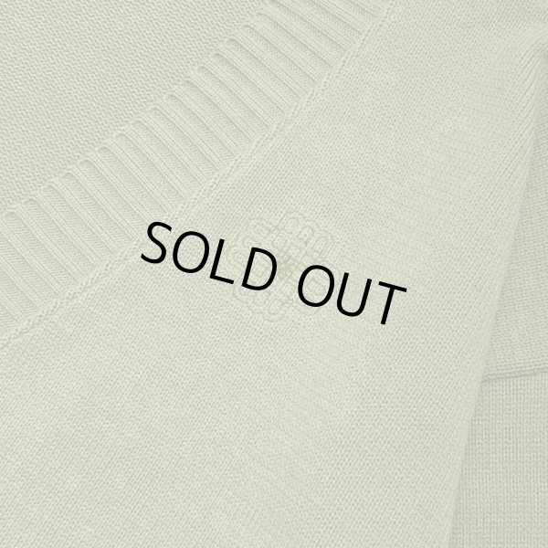 画像3:  LAID BACK / summer knit cardigan grass (3)