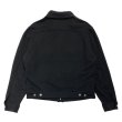 画像2:  LAID BACK / french terry tracker jacket black (2)