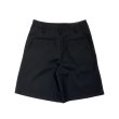 画像2:  LAID BACK / luxury wide shorts black (2)