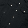 画像3:  LAID BACK / french terry tracker jacket black (3)