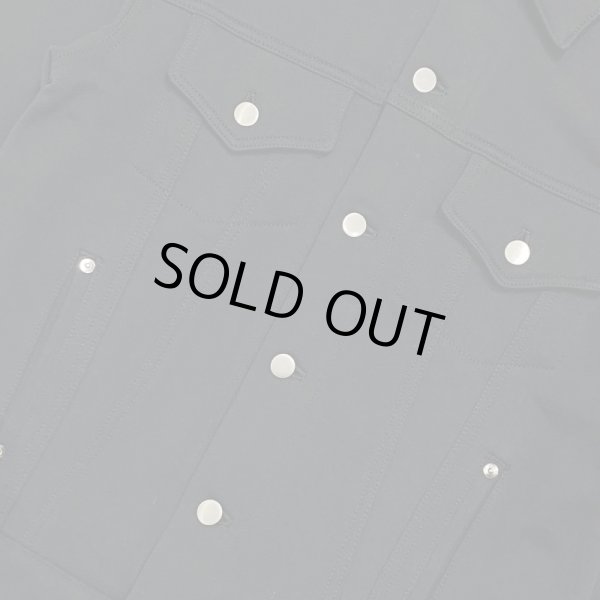 画像3:  LAID BACK / french terry tracker jacket black (3)