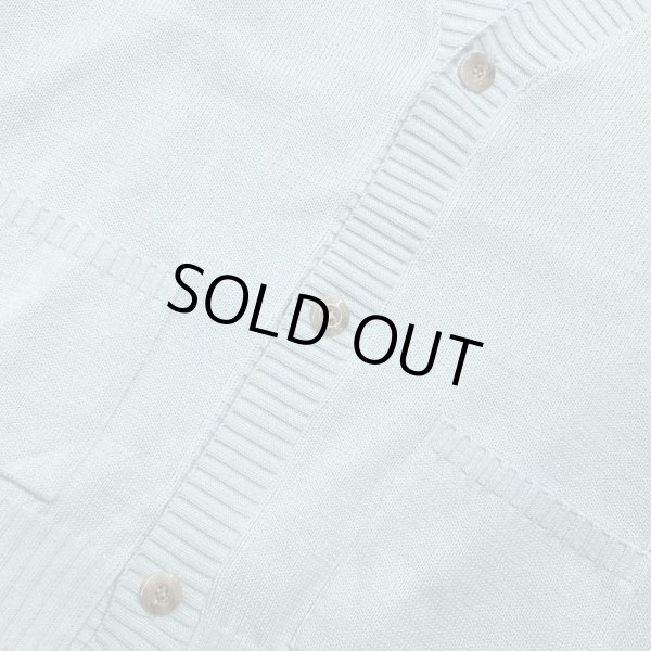 画像3:  LAID BACK / summer knit cardigan i.blue (3)