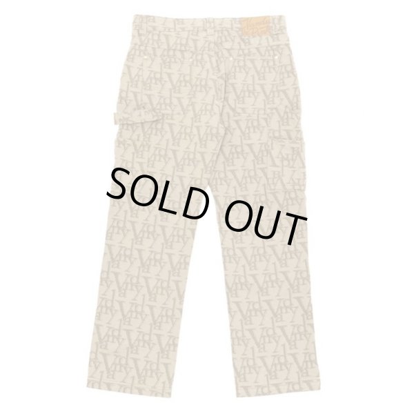 画像2: VANDYTHEPINK / monogram double knee pants beige (2)