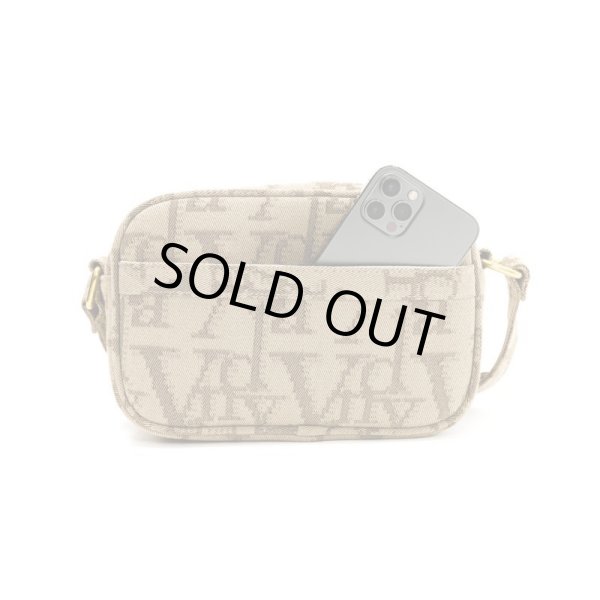 画像4: VANDYTHEPINK / monogram cross body bag beige (4)