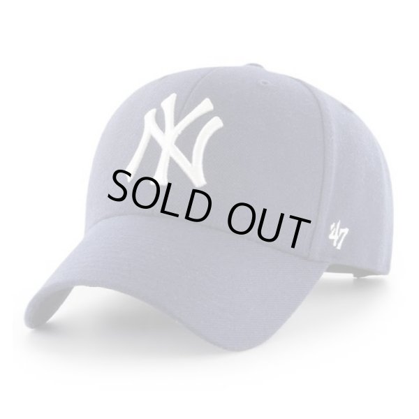 画像1: ’47 / NEW YORK YANKEES '47 MVP CAP light navy (1)