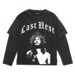 画像1: LAST NEST / jesus layered l/s tee (1)