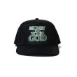 画像1: STUDIO33 / money is yous god 5panel cap othello exclusive green (1)