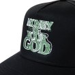 画像2: STUDIO33 / money is yous god 5panel cap othello exclusive green (2)