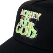 画像2: STUDIO33 / money is yous god 5panel cap othello exclusive neon (2)