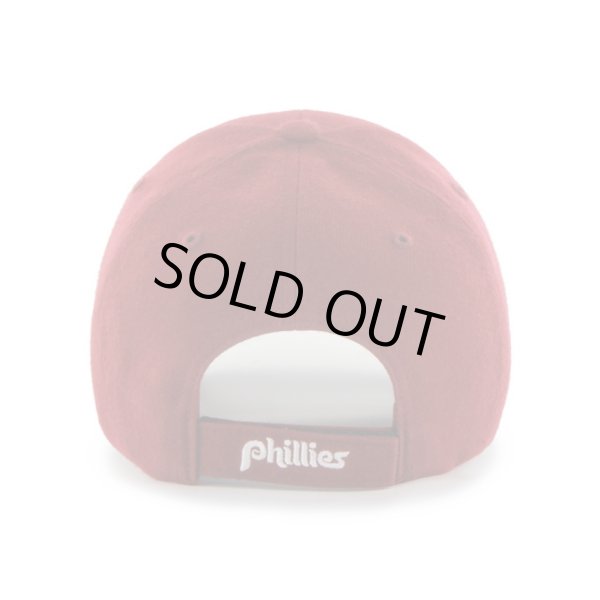 画像2: ’47 / PHILADELPHIA PHILLIES COOPERSTOWN '47 MVP CAP cardinal (2)