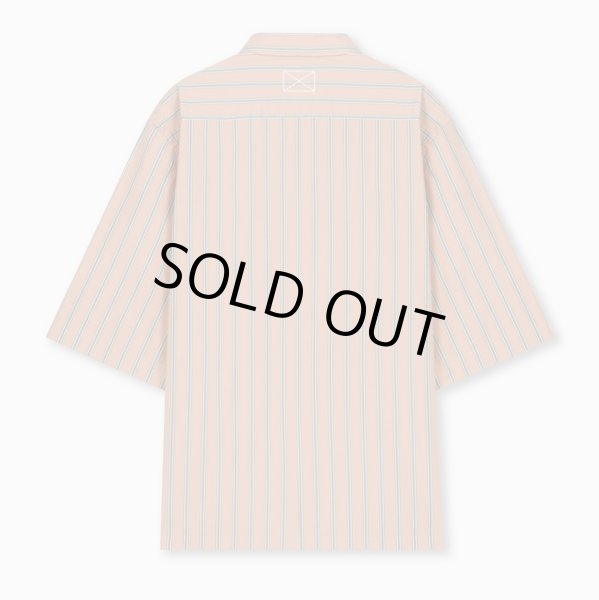画像2: MLVINCE®︎ / striped s/s shirt pink (2)