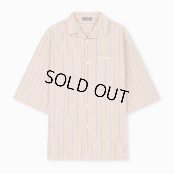 画像1: MLVINCE®︎ / striped s/s shirt pink (1)