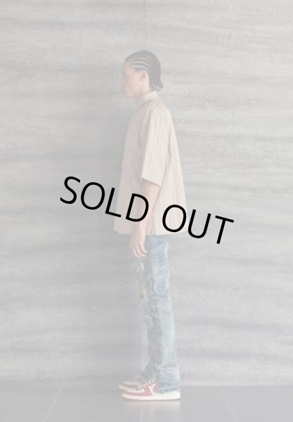 画像4: MLVINCE®︎ / striped s/s shirt pink (4)