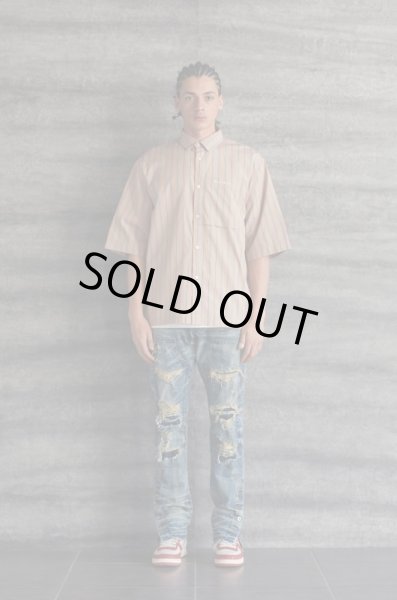 画像3: MLVINCE®︎ / striped s/s shirt pink (3)