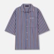 画像1: MLVINCE®︎ / striped s/s shirt blue (1)