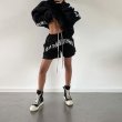 画像3: ASKYURSELF × BLVCKDOPE / goth mesh shorts (3)