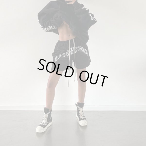 画像3: ASKYURSELF × BLVCKDOPE / goth mesh shorts (3)