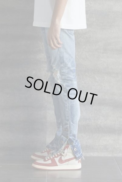 画像4: MLVINCE®︎ / type-1 slim crash jeans (4)