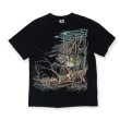 画像1: 【USED】BASS / s/s tee  / black (1)