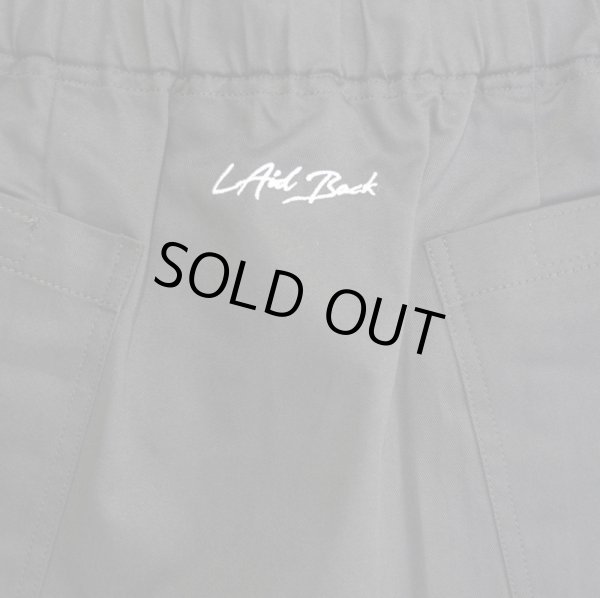 画像3:  LAID BACK / crew shorts II black (3)