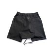 画像2:  LAID BACK / crew shorts II black (2)