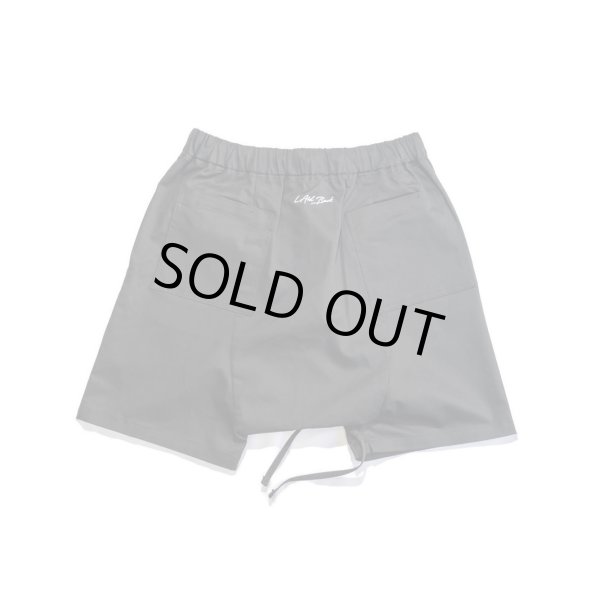 画像2:  LAID BACK / crew shorts II black (2)