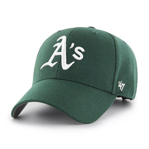 画像1: ’47 / OAKLAND ATHLETICS '47 MVP CAP dark green (1)