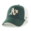 画像1: ’47 / OAKLAND ATHLETICS MESH '47 MVP CAP dark green (1)