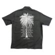 画像2:  LAID BACK / palmtree printed shirts (2)