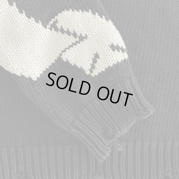 画像2: ASKYURSELF / chunky banned knit (2)