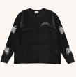 画像1: ASKYURSELF / paisley banned l/s tee (1)