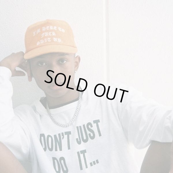 画像5: LAUREL / washed 5panel cap orange (5)