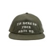 画像1: LAUREL / washed 5panel cap khaki (1)