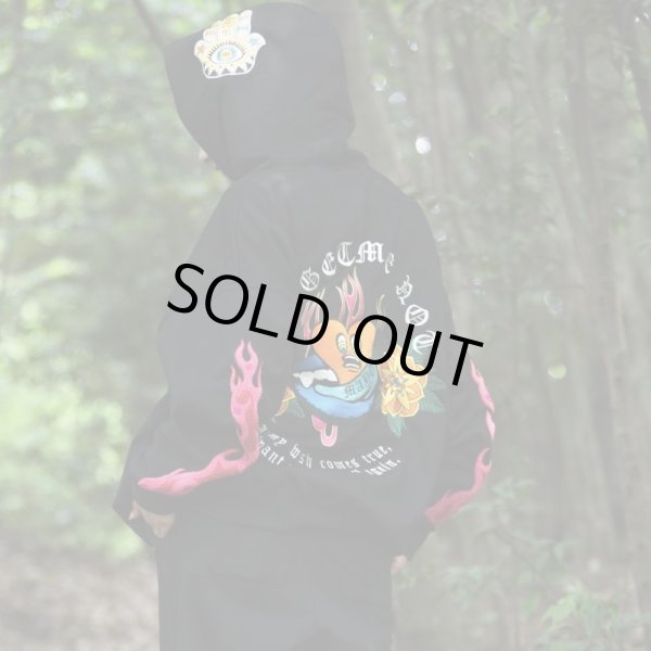 画像6: MAYO / embroidery rip heart hoodie (6)