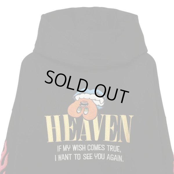 画像3: MAYO / embroidery rip heart hoodie (3)