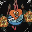 画像5: MAYO / embroidery rip heart hoodie (5)