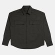 画像1: TAIN DOUBLE PUSH / flap pocket outer shirts (1)