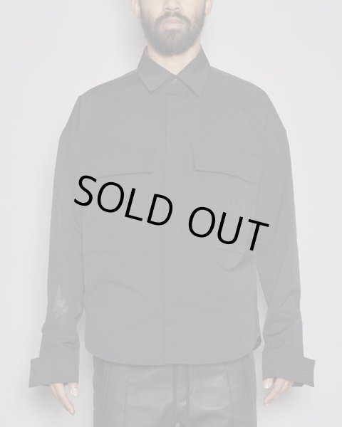 画像3: TAIN DOUBLE PUSH / flap pocket outer shirts (3)