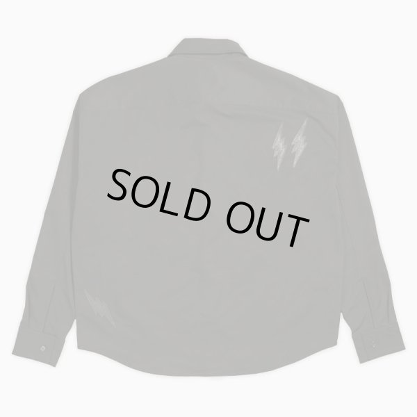 画像2: TAIN DOUBLE PUSH / flap pocket outer shirts (2)