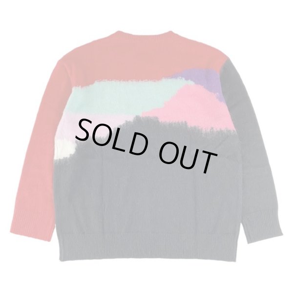 画像2: A GOOD BAD INFLUENCE / multi color mohair knit sweater (2)