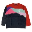 画像1: A GOOD BAD INFLUENCE / multi color mohair knit sweater (1)