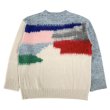 画像2: A GOOD BAD INFLUENCE / multi color mohair knit sweater (2)