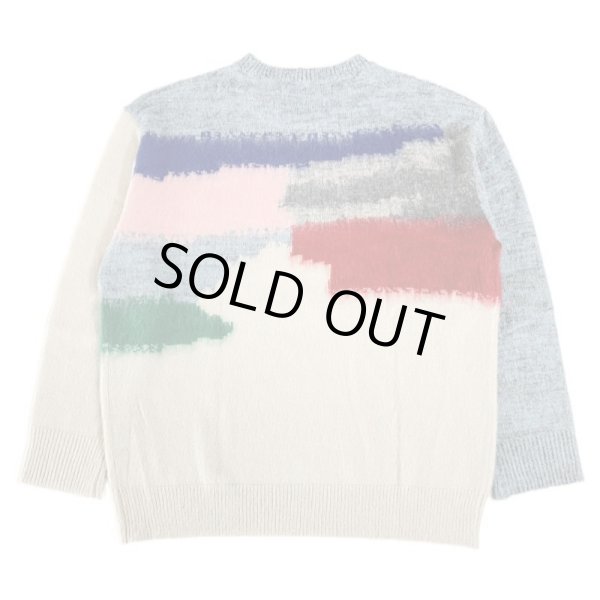画像2: A GOOD BAD INFLUENCE / multi color mohair knit sweater (2)