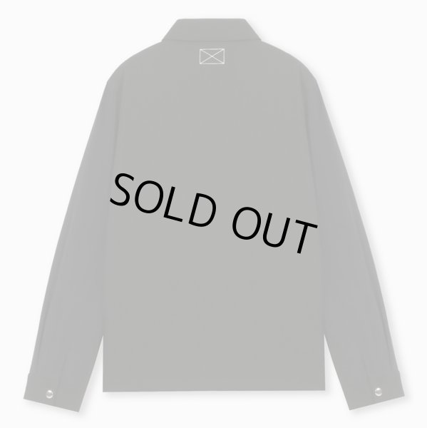 画像2: MLVINCE®︎ / travel zip shirts / black (2)