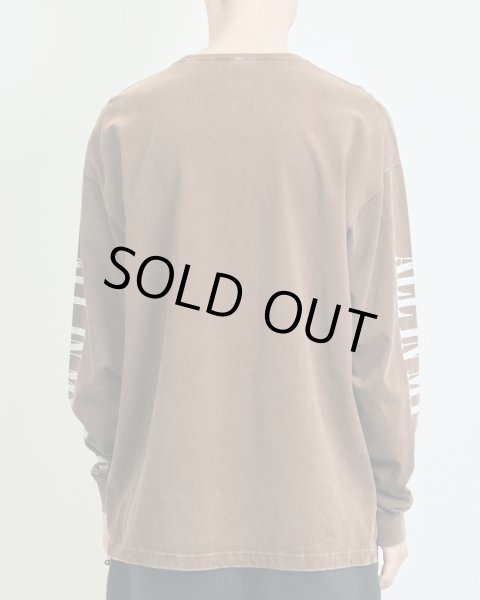 画像6: TAIN DOUBLE PUSH / all in my head l/s tee (6)