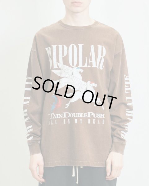 画像5: TAIN DOUBLE PUSH / all in my head l/s tee (5)