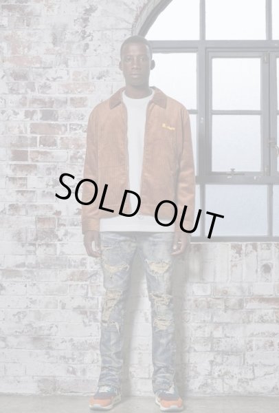 画像3: MLVINCE®︎ / corduroy flower zip jacket (3)