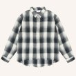 画像1: ASKYURSELF / vintage raw wrinkled flannel (1)