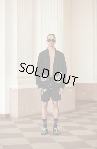 画像3: ASKYURSELF / chunky banned knit cardigan (3)